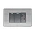 2 Gang 2 Way Switch and  1 Gang Socket  15A125V